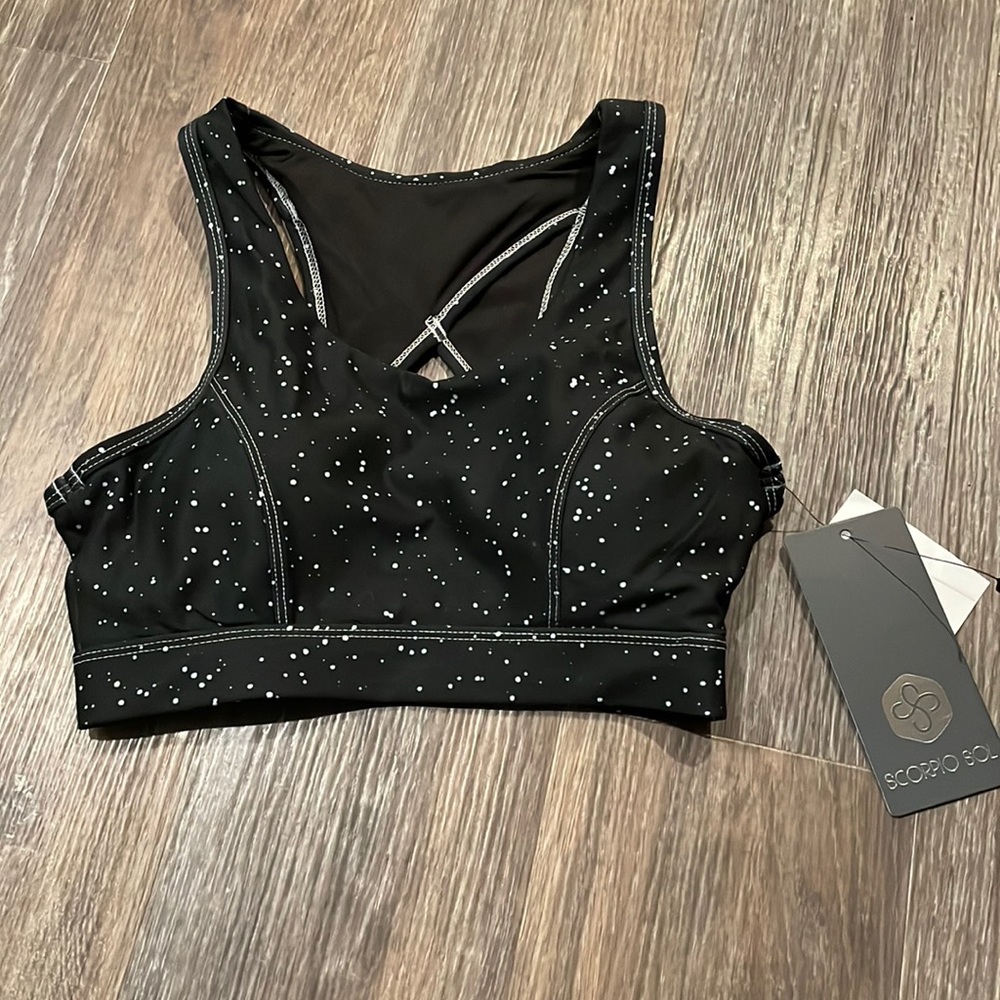 Women’s Scorpio Sol Padded Sports Bra Sz L NWT
